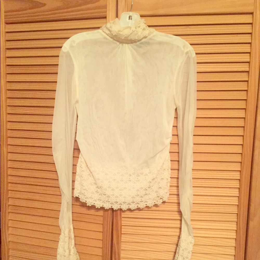 Gorgeous sheer and lace top